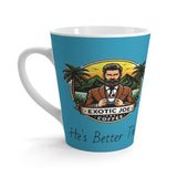 Latte Mug - Man of the house (Blue)