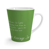 Latte Mug - Man of the house (Green)